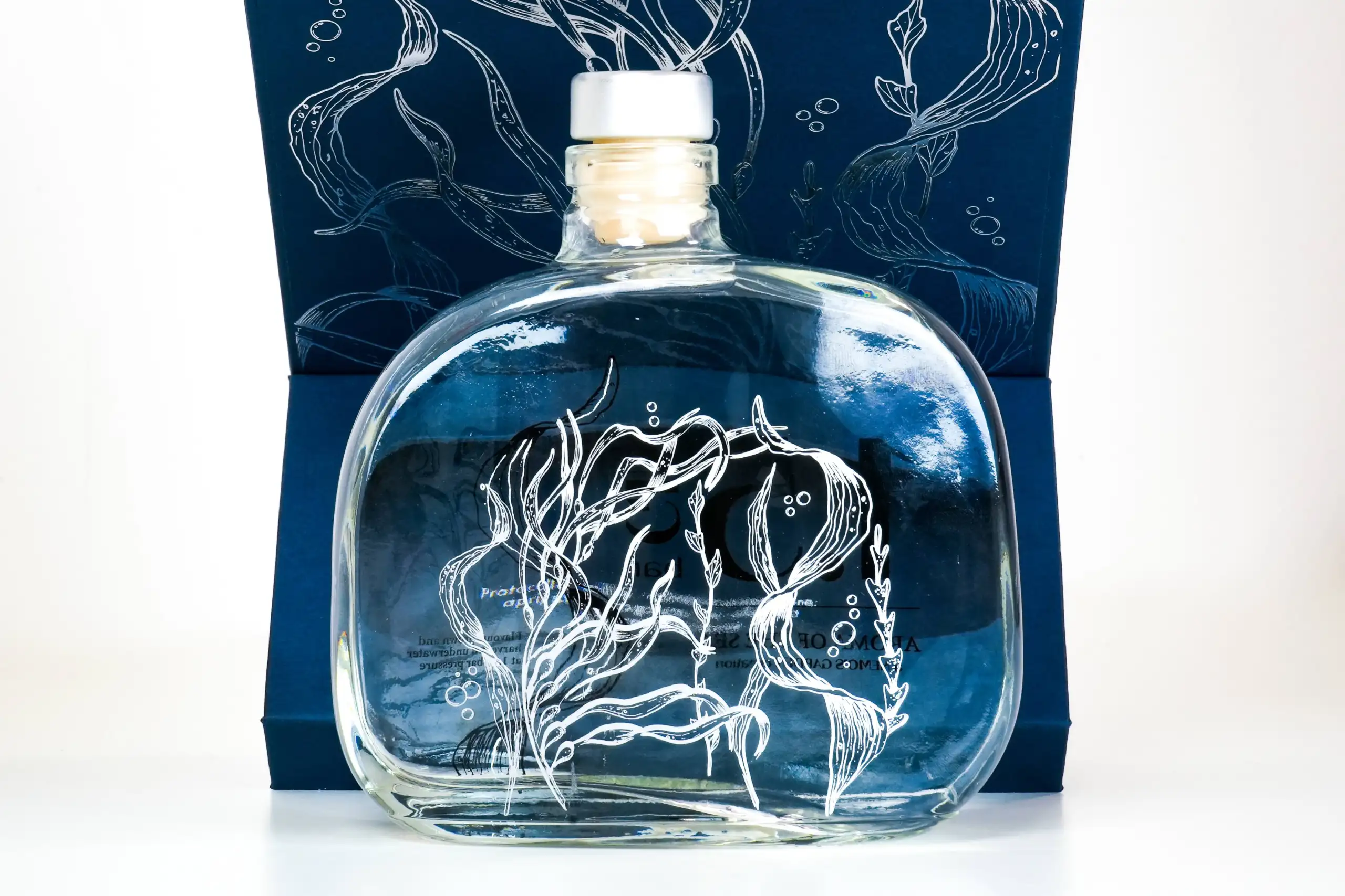 1.5 Gin Bar Bottle Graphic back view
